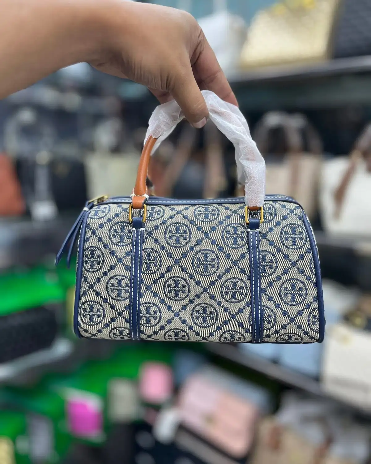 Tory Burch Canvas Duffel Bag Collection