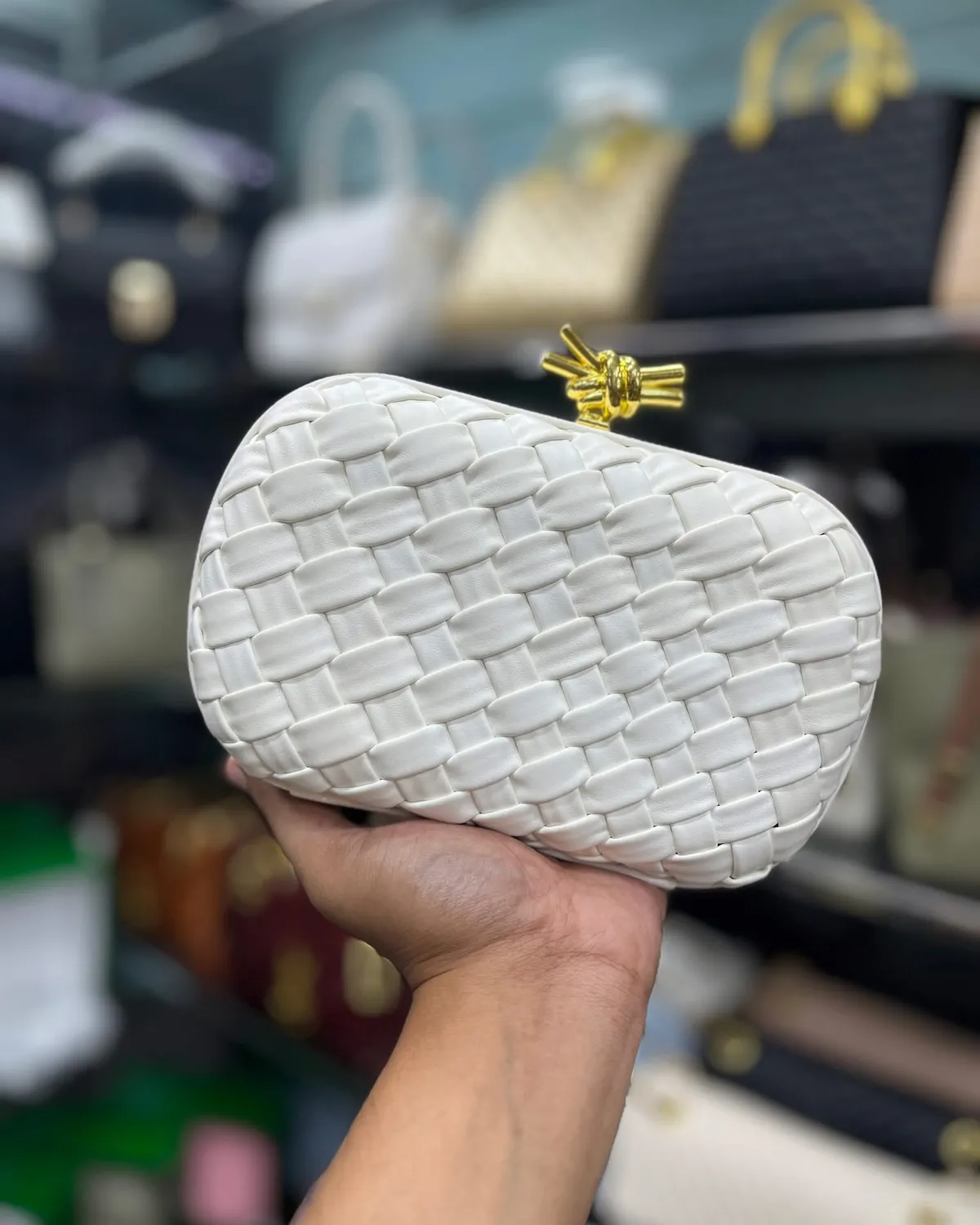 BV Luxury Knot Clutch Collection