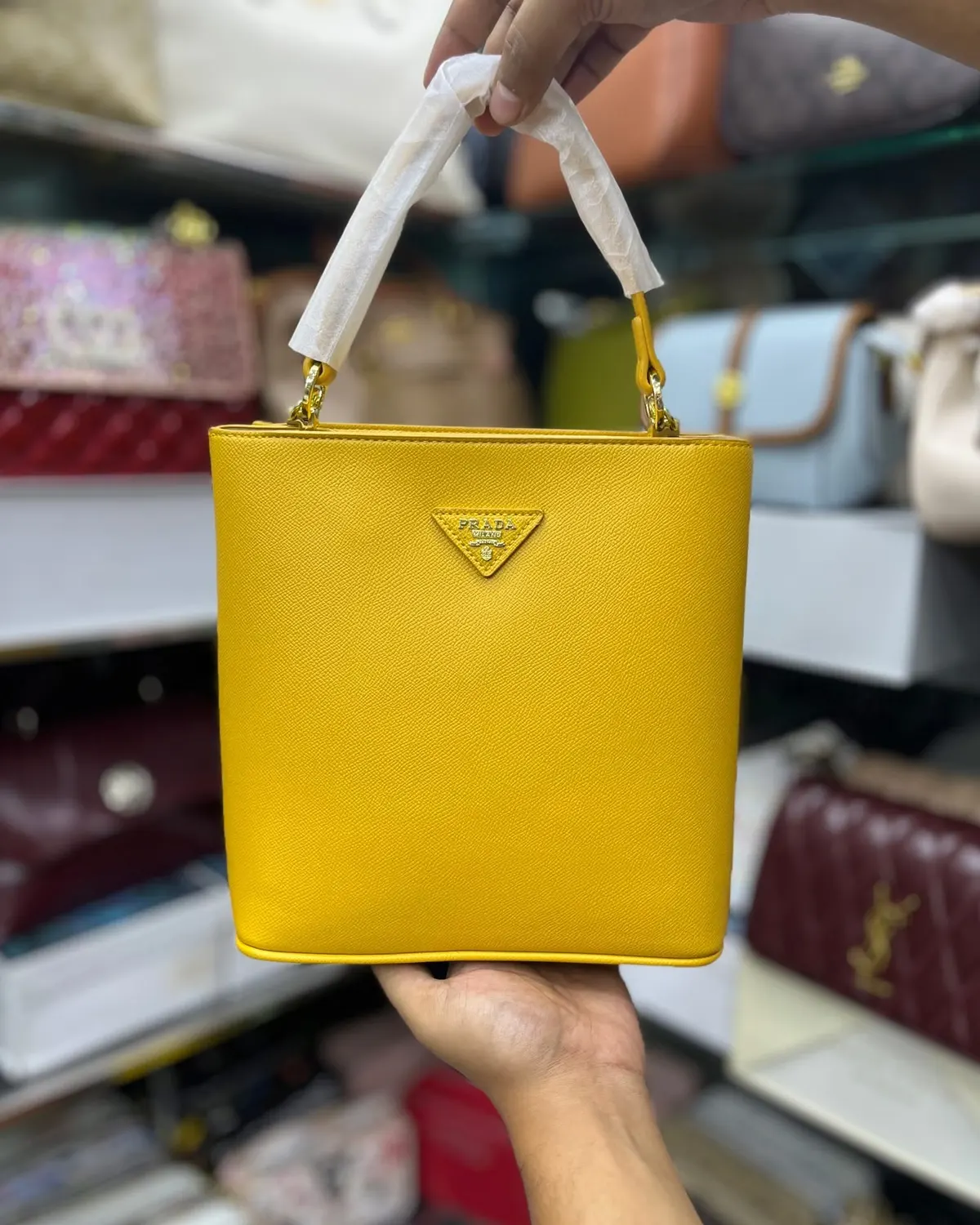 Prada Formal Regular Use Hand Bag