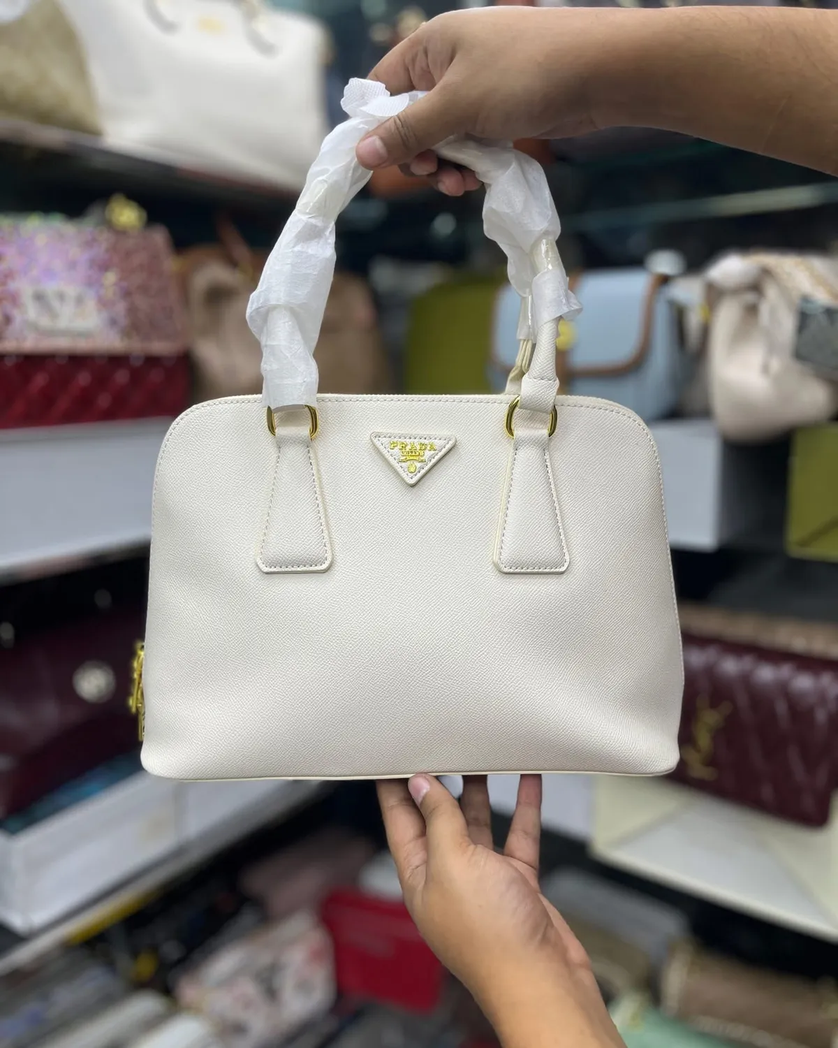 Prada Formal Regular Use Hand Bag